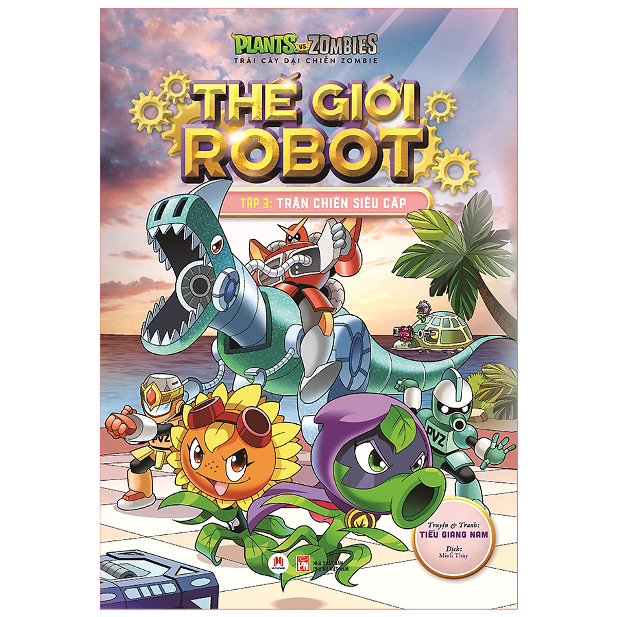 bộ trái cây đại chiến zombie - thế giới robot - tập 3: trận chiến siêu cấp - Ảnh 2