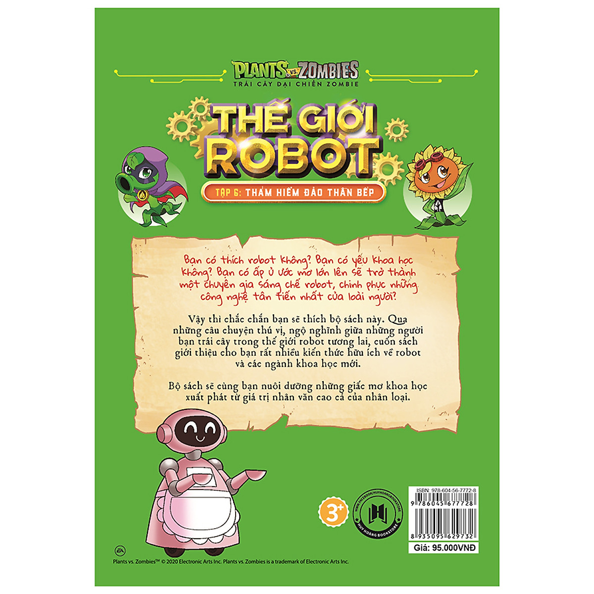 bộ trái cây đại chiến zombie - thế giới robot - tập 6: thám hiểm đảo thần bếp - Ảnh 3