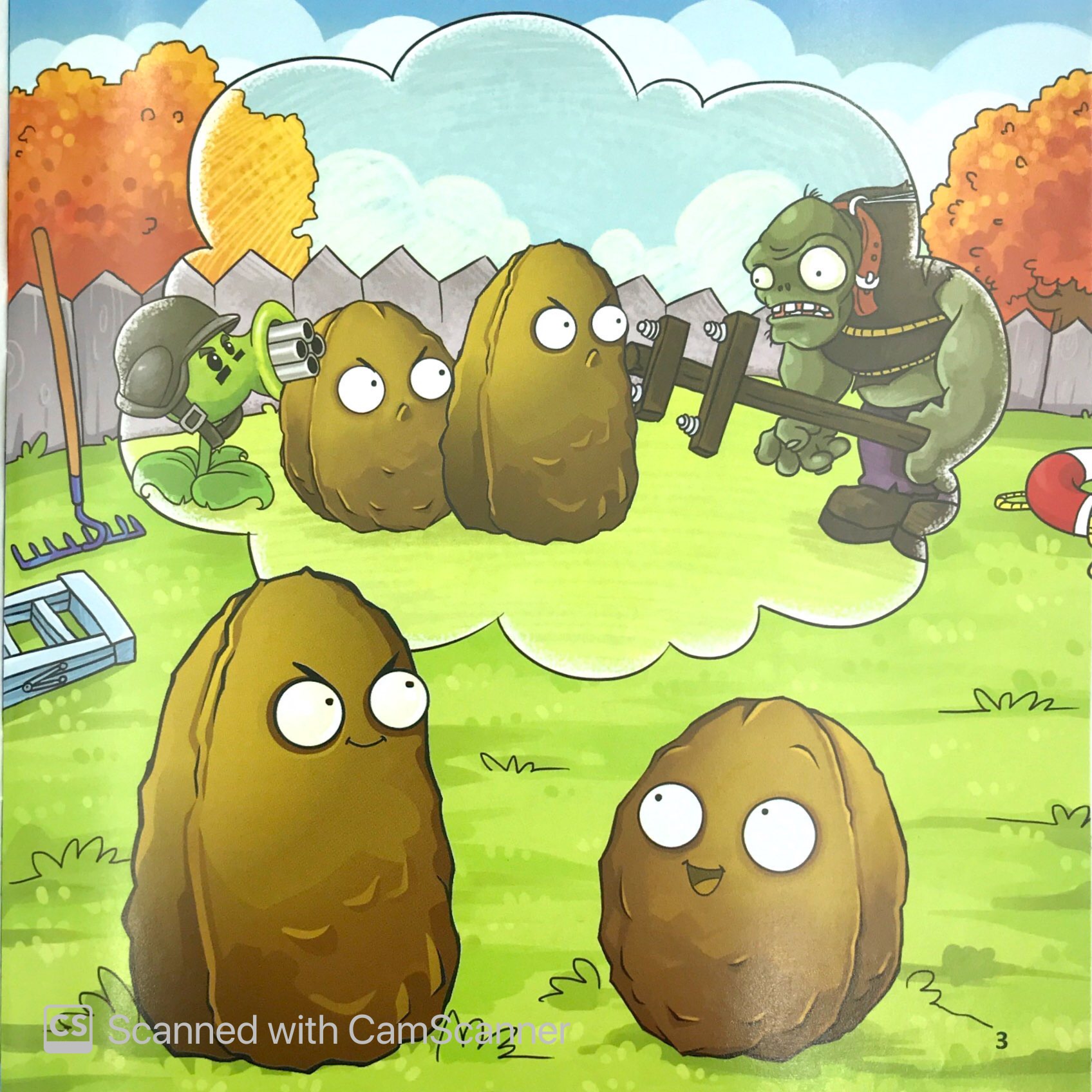 bộ trái cây đại chiến zombies - tập 11: trợ thủ đắc lực - Ảnh 4