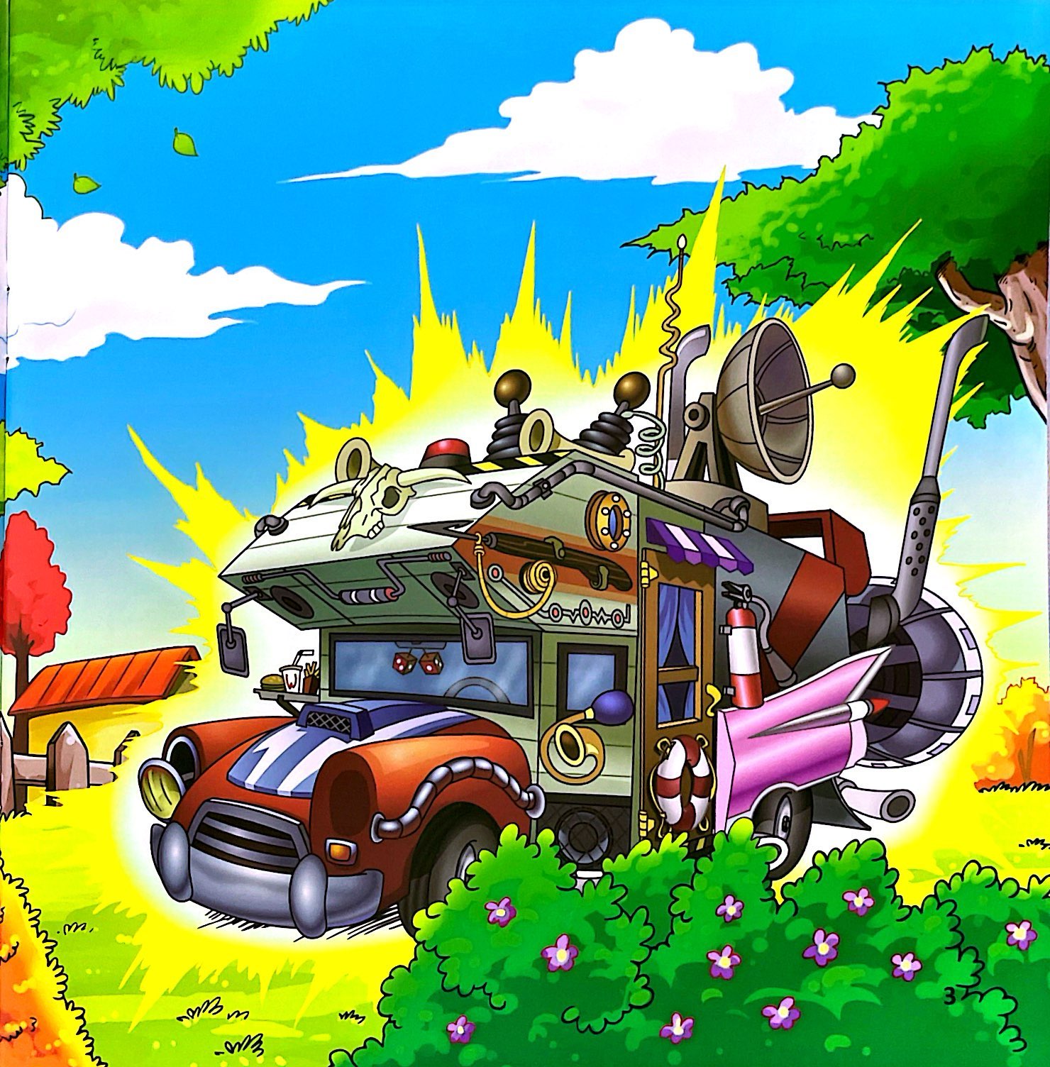 bộ trái cây đại chiến zombites 13 - kim tự thám huyền bí (tái bản 2019) - Ảnh 4