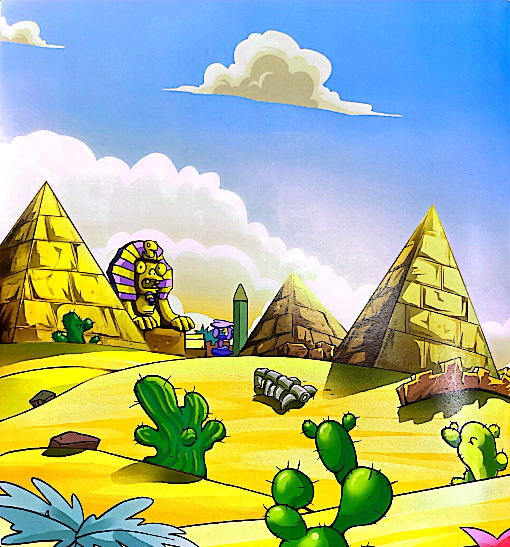 bộ trái cây đại chiến zombites 13 - kim tự thám huyền bí (tái bản 2019) - Ảnh 5