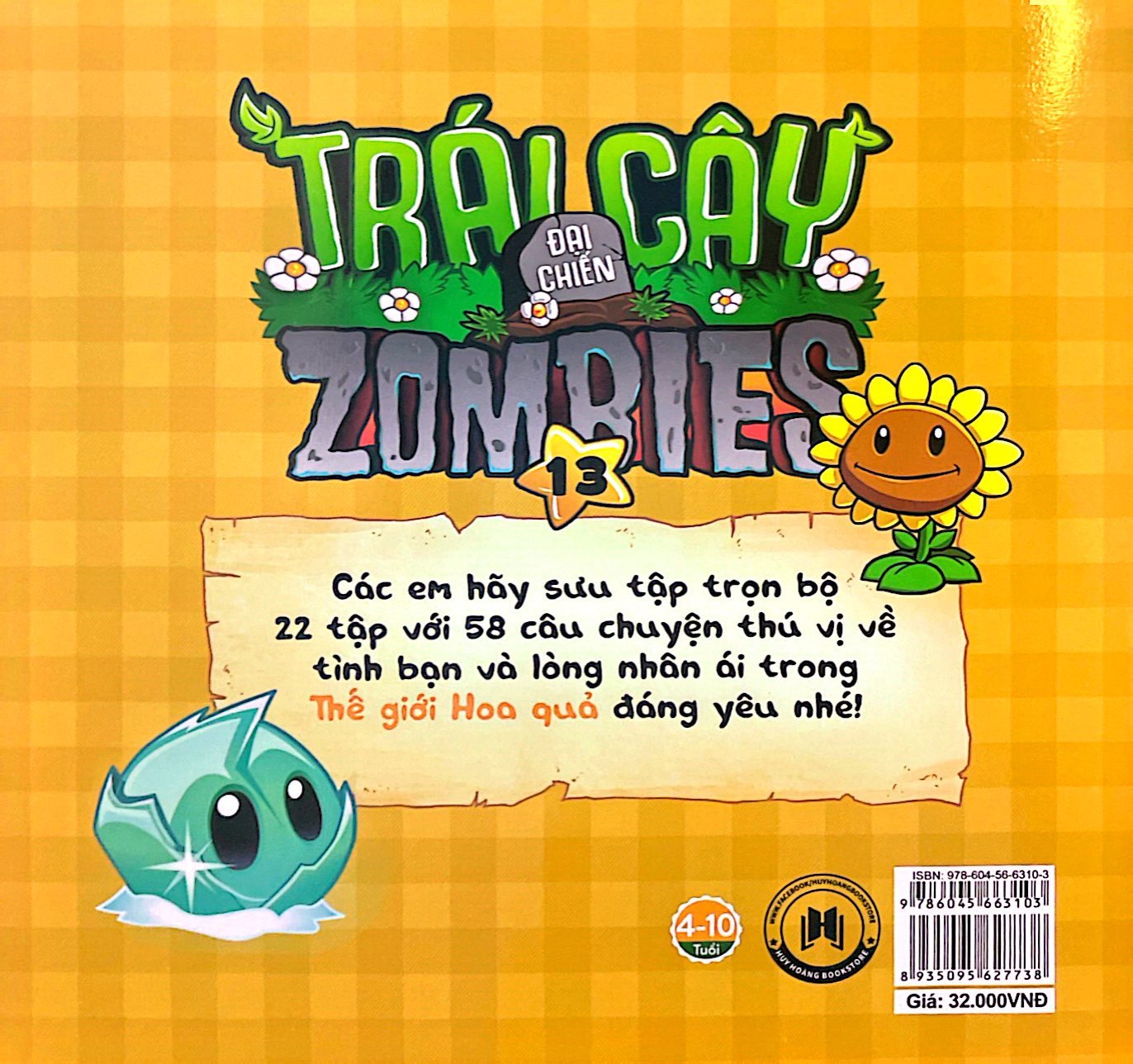 bộ trái cây đại chiến zombites 13 - kim tự thám huyền bí (tái bản 2019) - Ảnh 7