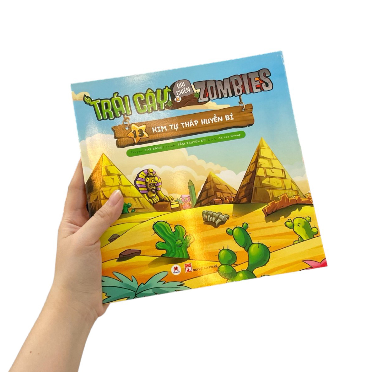 bộ trái cây đại chiến zombites 13 - kim tự thám huyền bí (tái bản 2019) - Ảnh 8