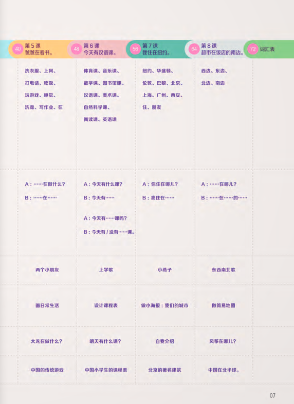 Bộ Trải Nghiệm Tiếng Trung Dành Cho Học Sinh Tiểu Học - Tập 3 - Sách Bài Học - Ảnh 6