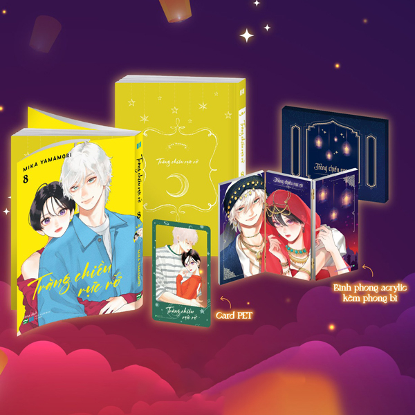 Bộ Trăng Chiều Rực Rỡ - Tập 8 - Bản Đặc Biệt - Tặng Kèm Clear Card + Bình Phong Acrylic