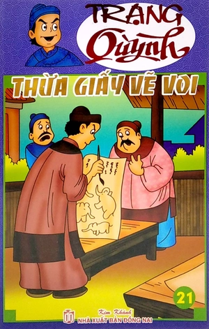 bộ trạng quỷnh - tập 21: thừa giấy vẽ voi - Ảnh 2