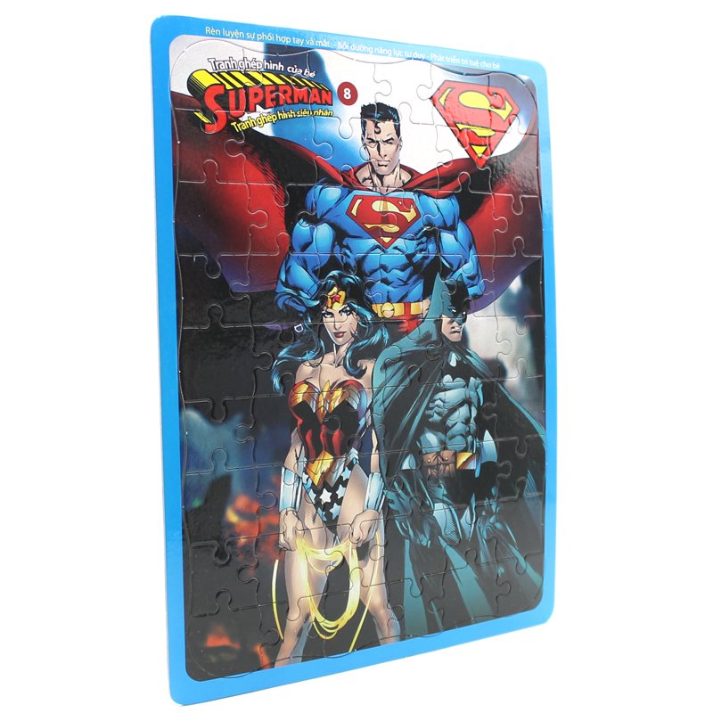 bộ tranh ghép hình siêu nhân 8 - Ảnh 6