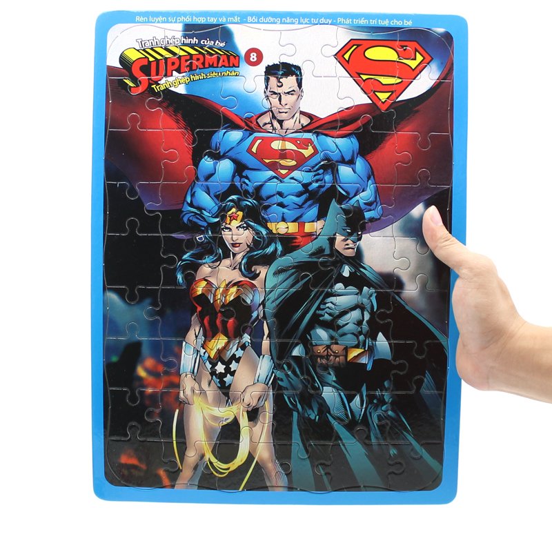 bộ tranh ghép hình siêu nhân 8 - Ảnh 7