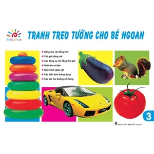 bộ tranh treo tường cho bé ngoan - tập 3 - Ảnh 2