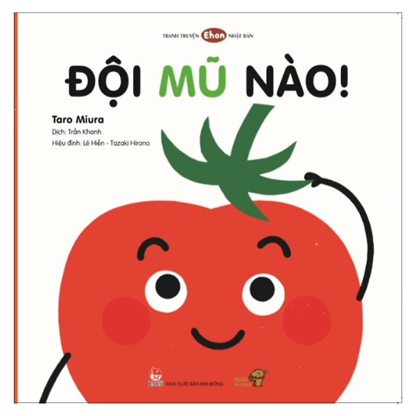 bộ tranh truyện ehon nhật bản - bé học kỹ năng sống - đội mũ nào (từ 0-3 tuổi)