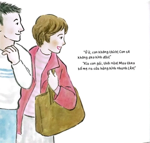 bộ tranh truyện ehon nhật bản - bí mật của kính cận - Ảnh 3