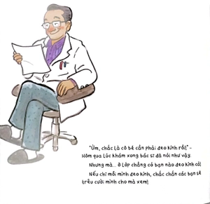 bộ tranh truyện ehon nhật bản - bí mật của kính cận - Ảnh 5