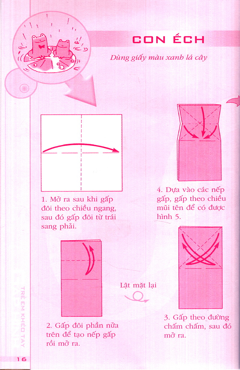 bộ trẻ em khéo tay gấp hình - tập 2 - Ảnh 16