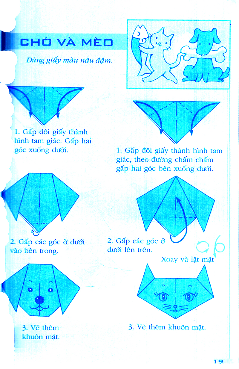 bộ trẻ em khéo tay gấp hình - tập 2 - Ảnh 19