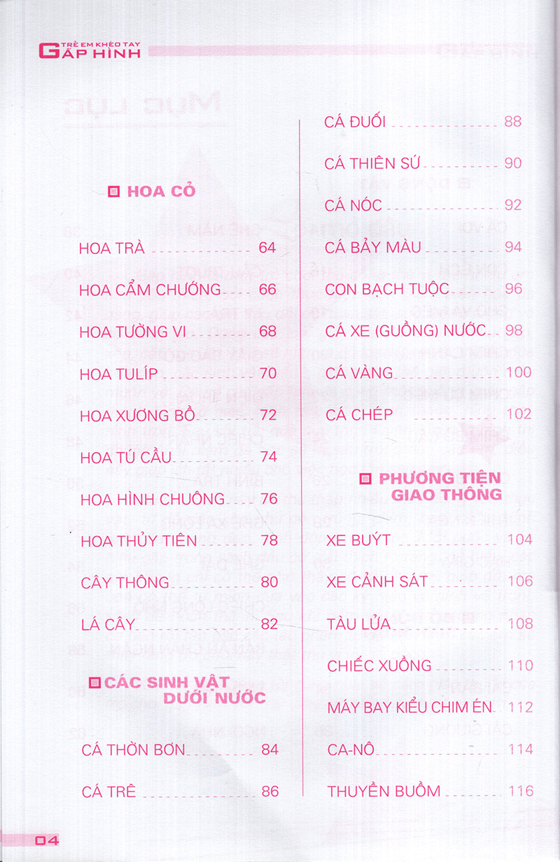 bộ trẻ em khéo tay gấp hình - tập 2 - Ảnh 4