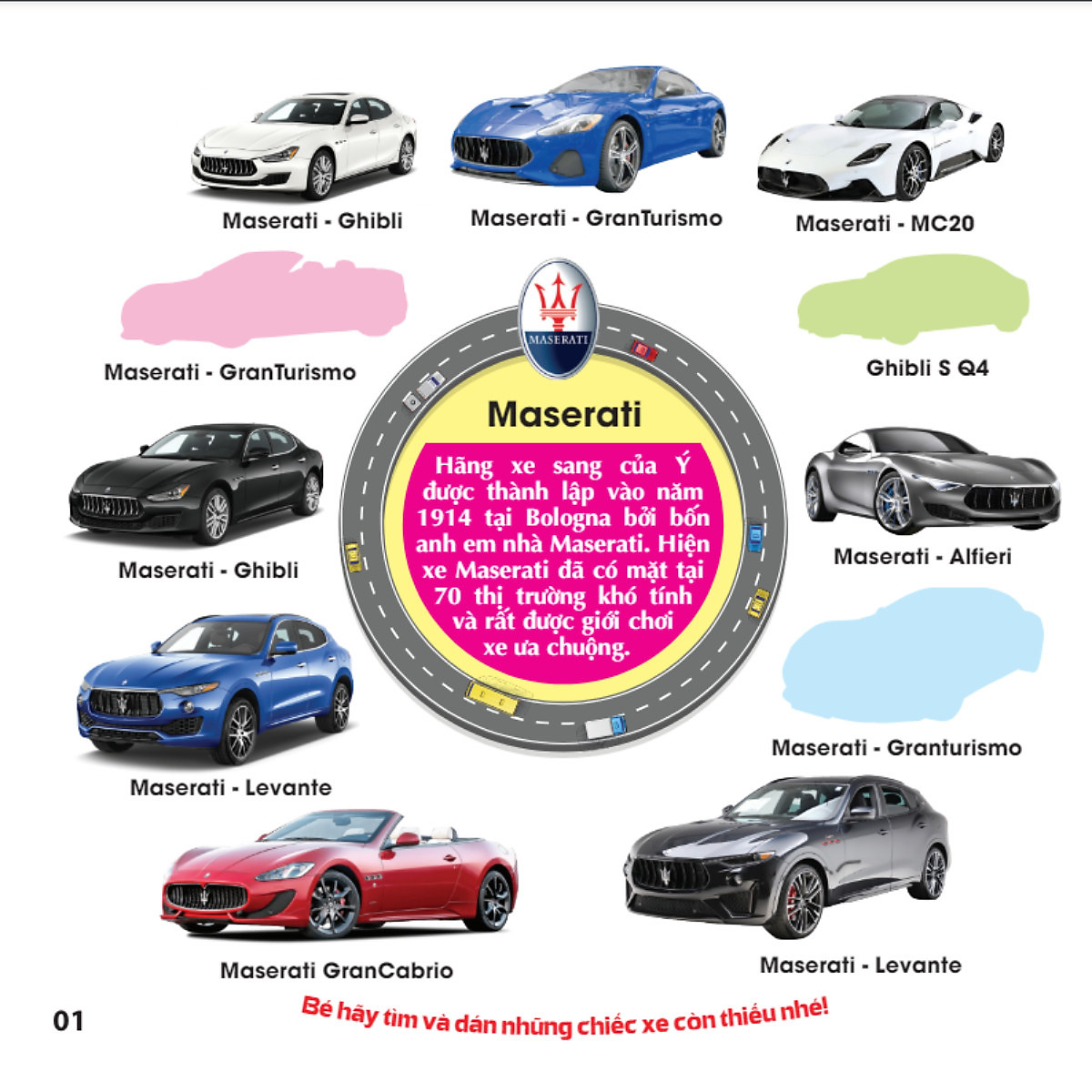 Bộ Trò Chơi Dán Hình IQ-EQ-CQ - Sticker - Xe Thông Dụng - Tập 2 - Ảnh 3