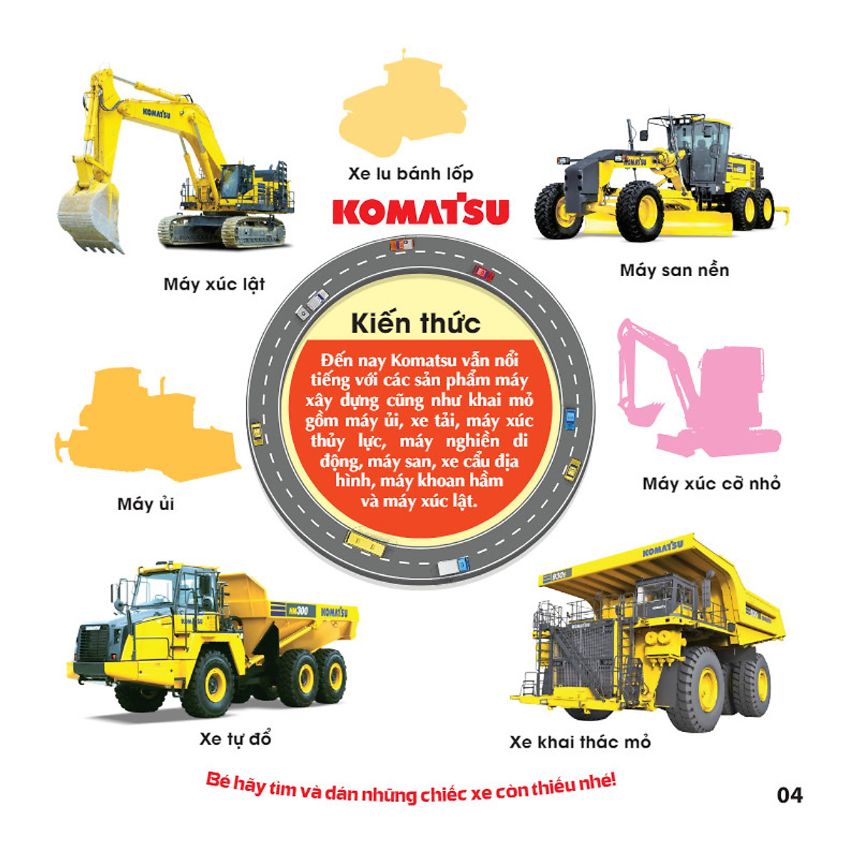 Bộ Trò Chơi Dán Hình IQ-EQ-CQ - Sticker - Xe Công Trình - Tập 1 - Ảnh 6