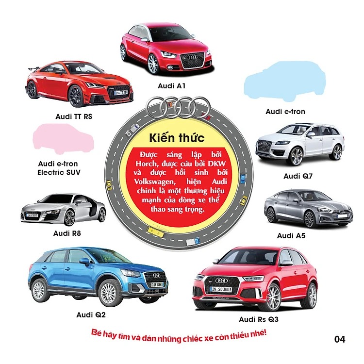 Bộ Trò Chơi Dán Hình IQ-EQ-CQ - Sticker - Xe Thể Thao -Tập 2 - Ảnh 6