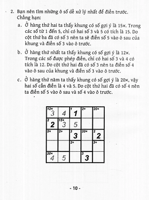 bộ trò chơi ô chữ số thông minh kenken - dành cho mọi người (tập 4) - Ảnh 10