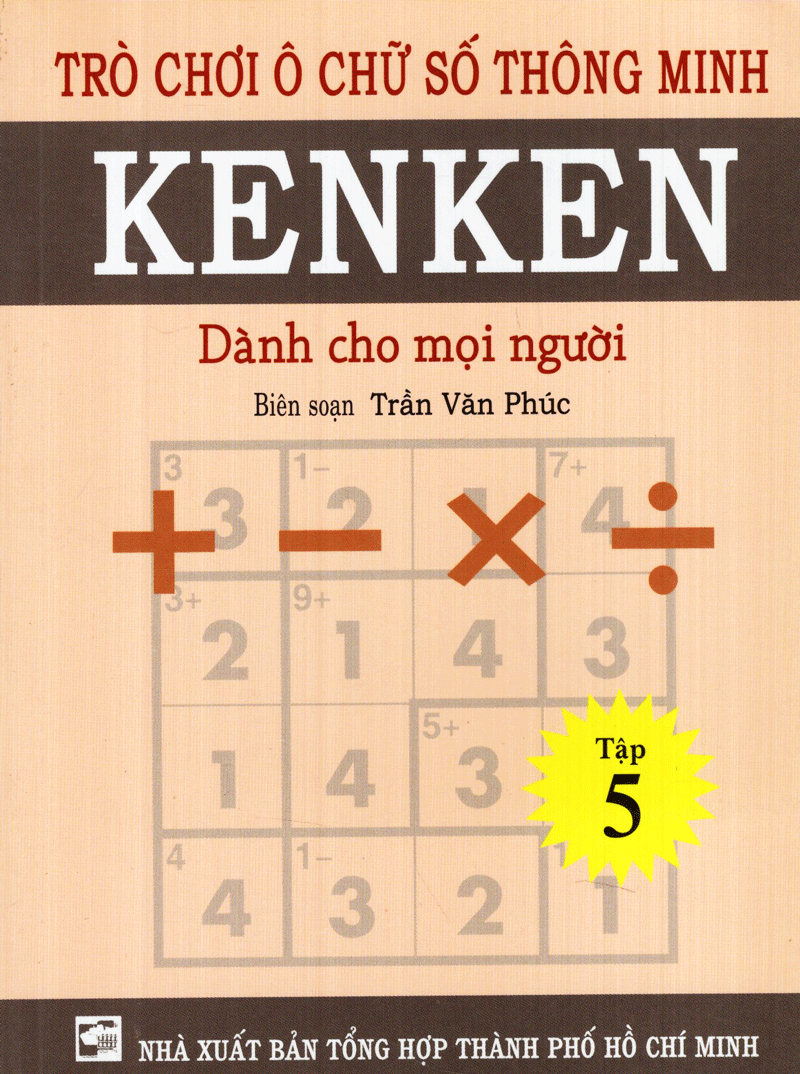 bộ trò chơi ô chữ số thông minh kenken - dành cho mọi người (tập 5) - Ảnh 2