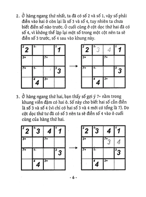 bộ trò chơi ô chữ số thông minh kenken - dành cho người bắt đầu (tập 5) - Ảnh 6