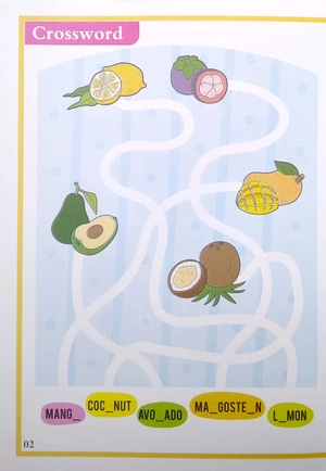 bộ trò chơi ô chữ tiếng anh - unit 4 - Ảnh 3