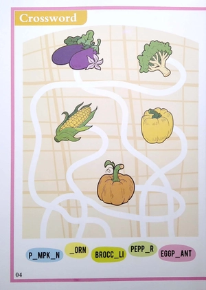 bộ trò chơi ô chữ tiếng anh - unit 4 - Ảnh 5