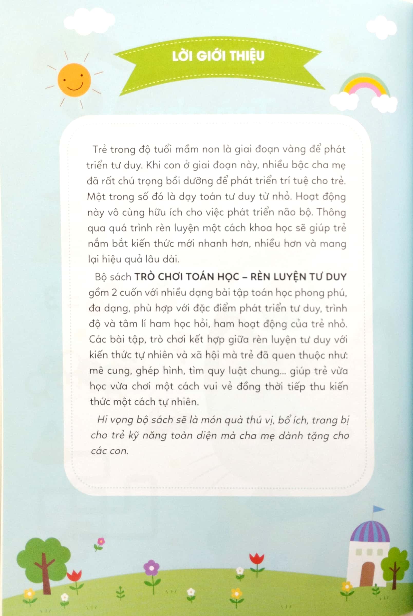 bộ trò chơi toán học 1 (rèn luyện tư duy 3-6 tuổi) - Ảnh 3