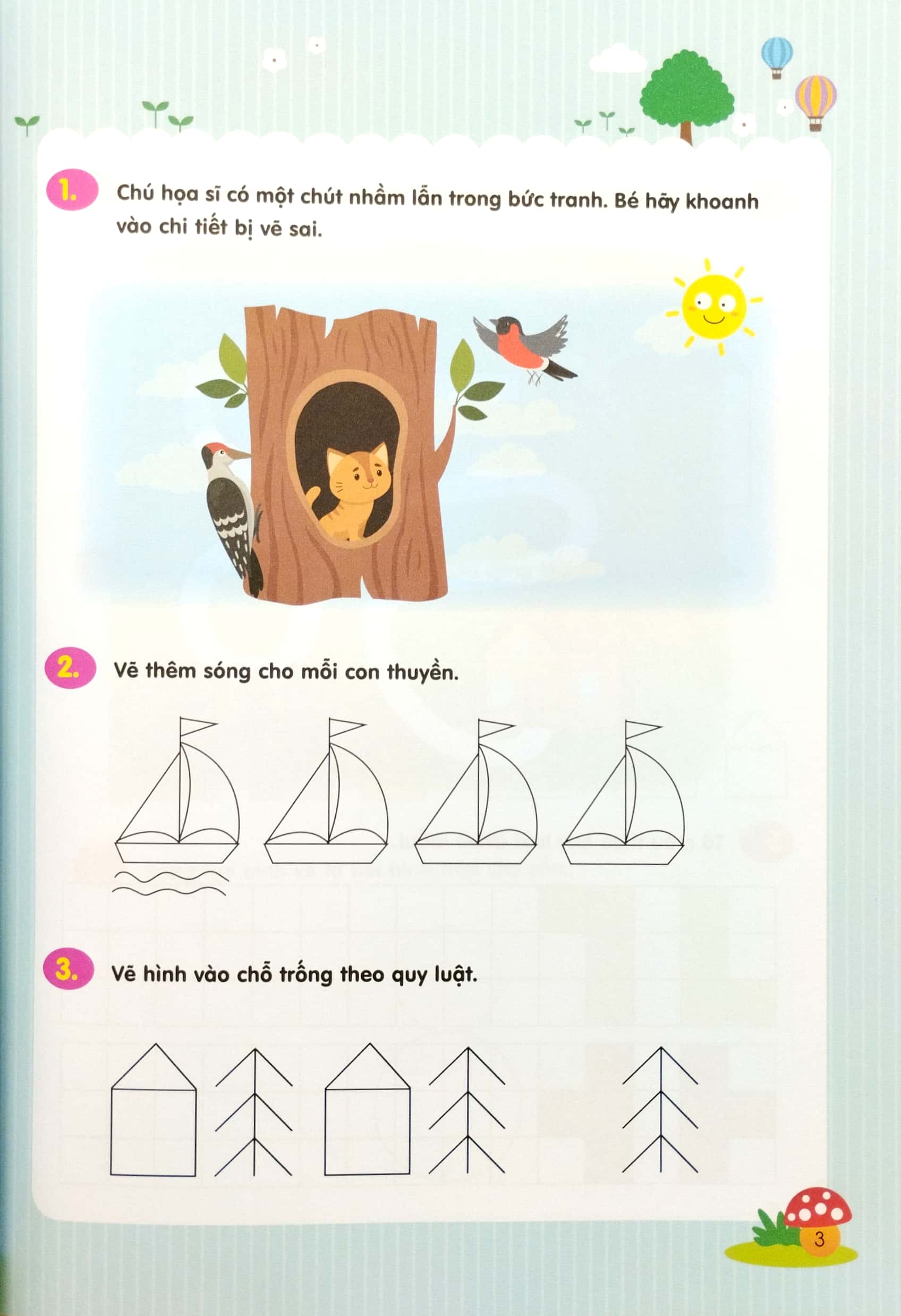 bộ trò chơi toán học 1 (rèn luyện tư duy 3-6 tuổi) - Ảnh 4