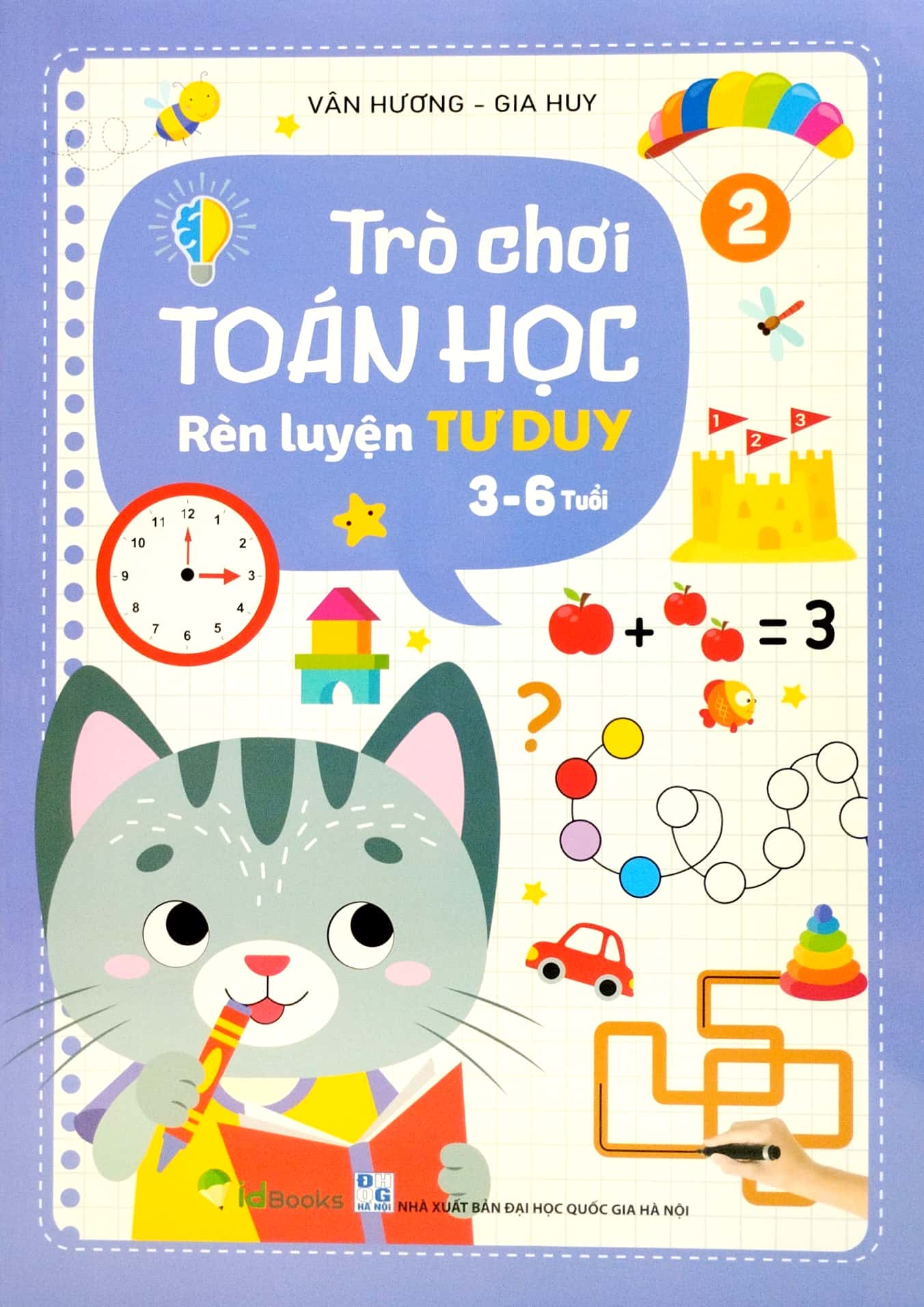 bộ trò chơi toán học 2 (rèn luyện tư duy 3-6 tuổi) - Ảnh 2