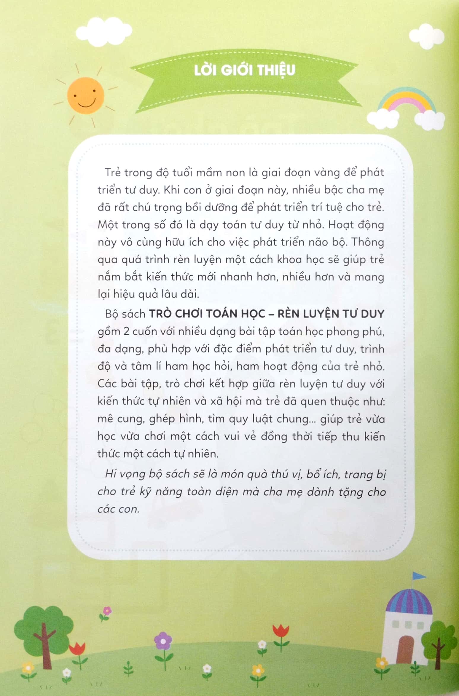 bộ trò chơi toán học 2 (rèn luyện tư duy 3-6 tuổi) - Ảnh 3