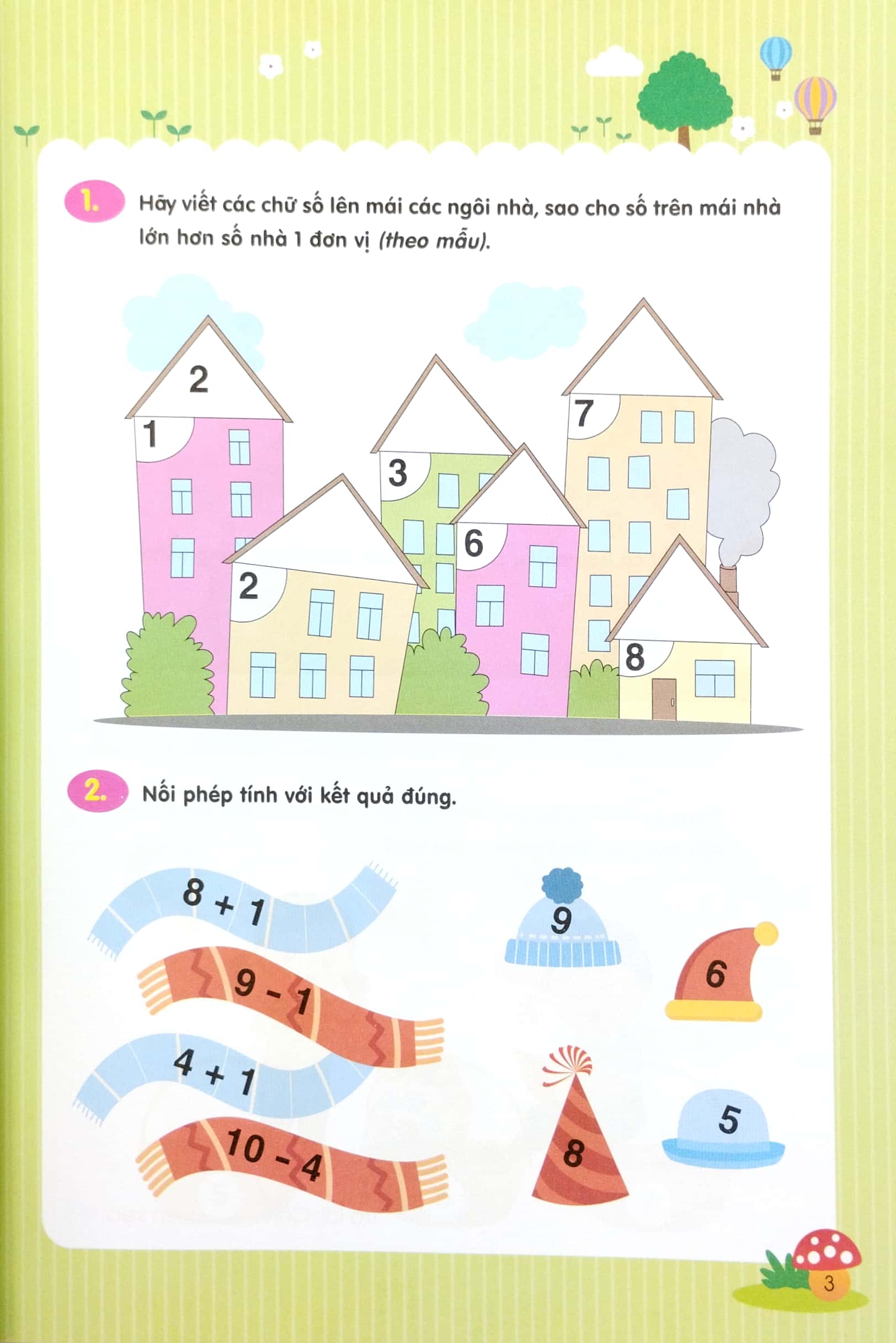 bộ trò chơi toán học 2 (rèn luyện tư duy 3-6 tuổi) - Ảnh 4