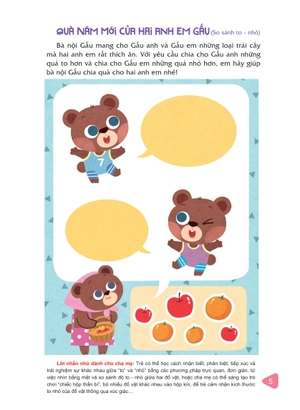 bộ trò chơi toán học rèn luyện iq - cấp độ 1 (dành cho trẻ từ 3-6 tuổi) - Ảnh 4