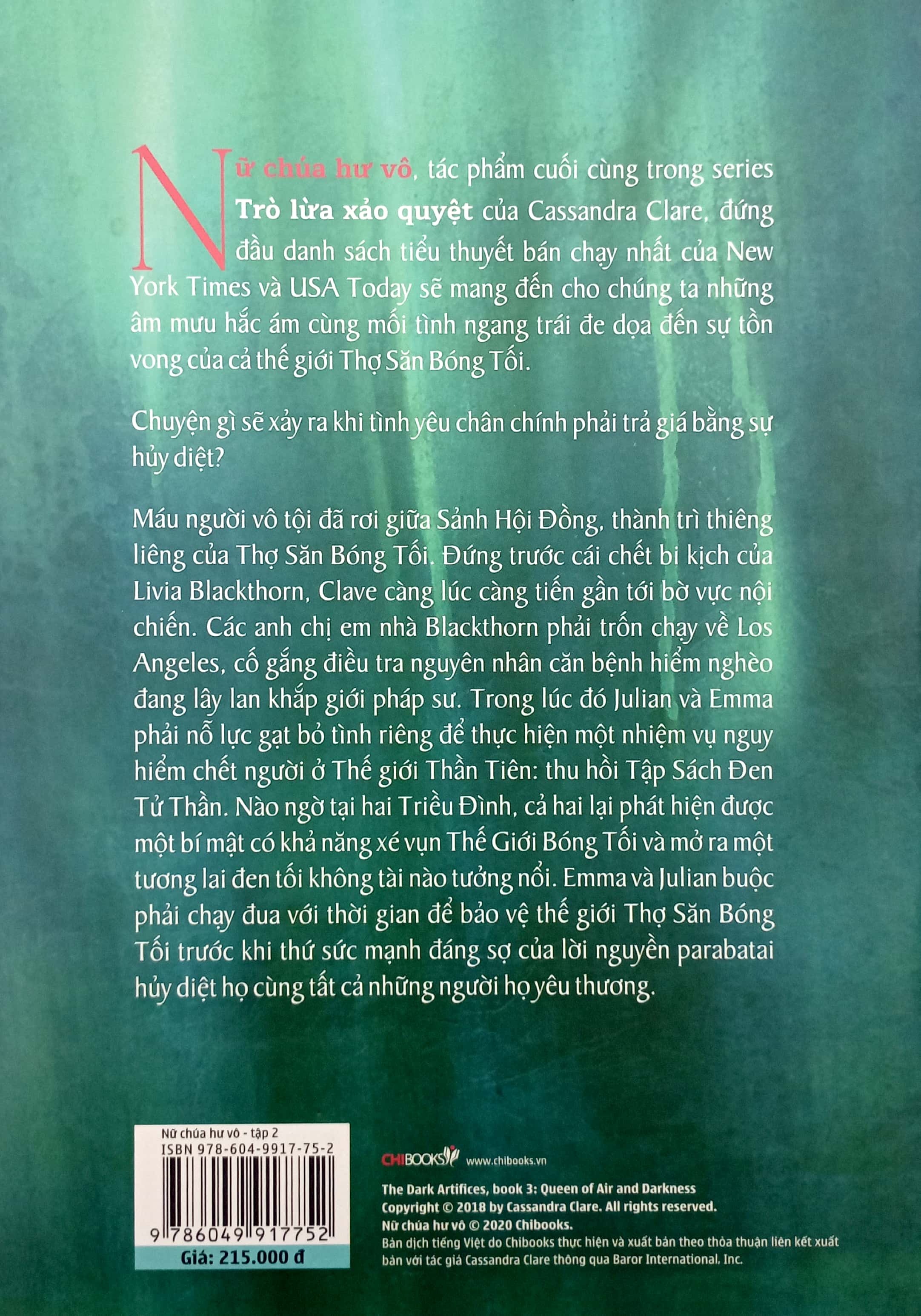 bộ trò lừa xảo quyệt - phần 3: nữ chúa hư vô - tập 2 - Ảnh 6