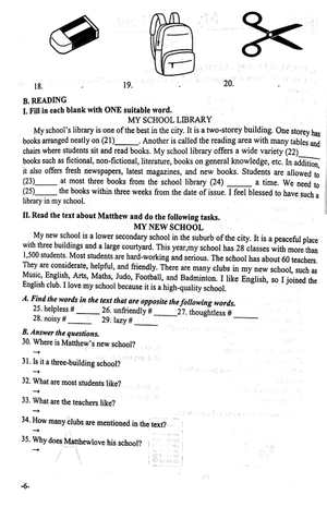 bổ trợ tiếng anh 6 - tập 1 - Ảnh 7