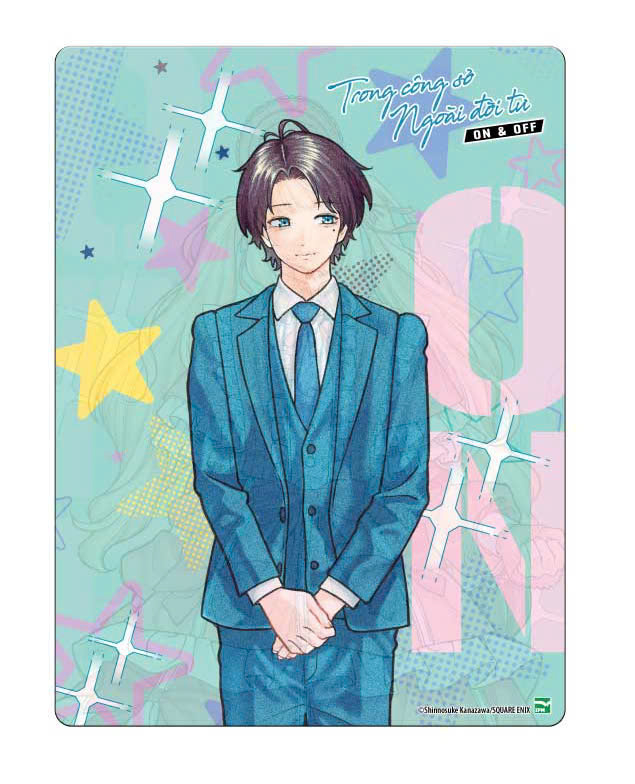 Bộ Trong Công Sở, Ngoài Đời Tư - On & Off - Tập 1 - Bản Sưu Tầm - Tặng Kèm Bookmark Nhựa Trong + Huy Hiệu Kim Loại + Lenticular Card + Set Keychain Switch + Thẻ Staff - Ảnh 6
