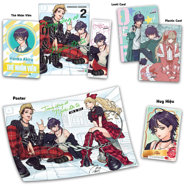 Bộ Trong Công Sở, Ngoài Đời Tư - On & Off - Tập 2 - Bản Sưu Tầm - Tặng Kèm Bookmark + Huy Hiệu + Lenti Card + Plastic Card + Thẻ Nhân Viên + Poster