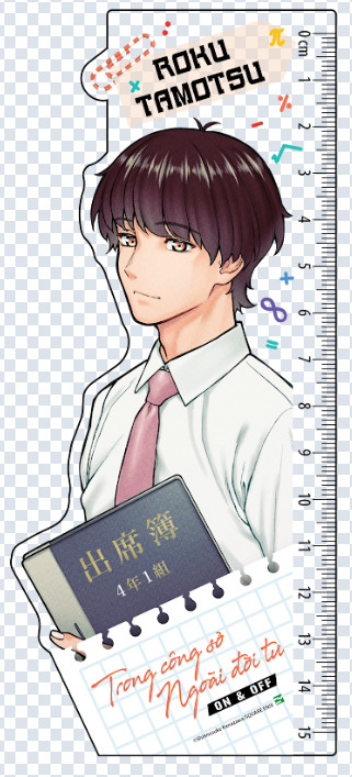 Bộ Trong Công Sở, Ngoài Đời Tư - On & Off - Tập 3 - Bản Sưu Tầm - Tặng Kèm Bookmark Nhựa Trong + Bìa Áo Đặc Biệt + Set 3 Card 2 Mặt + Clearfile + Thước Kẻ Acrylic - Ảnh 9