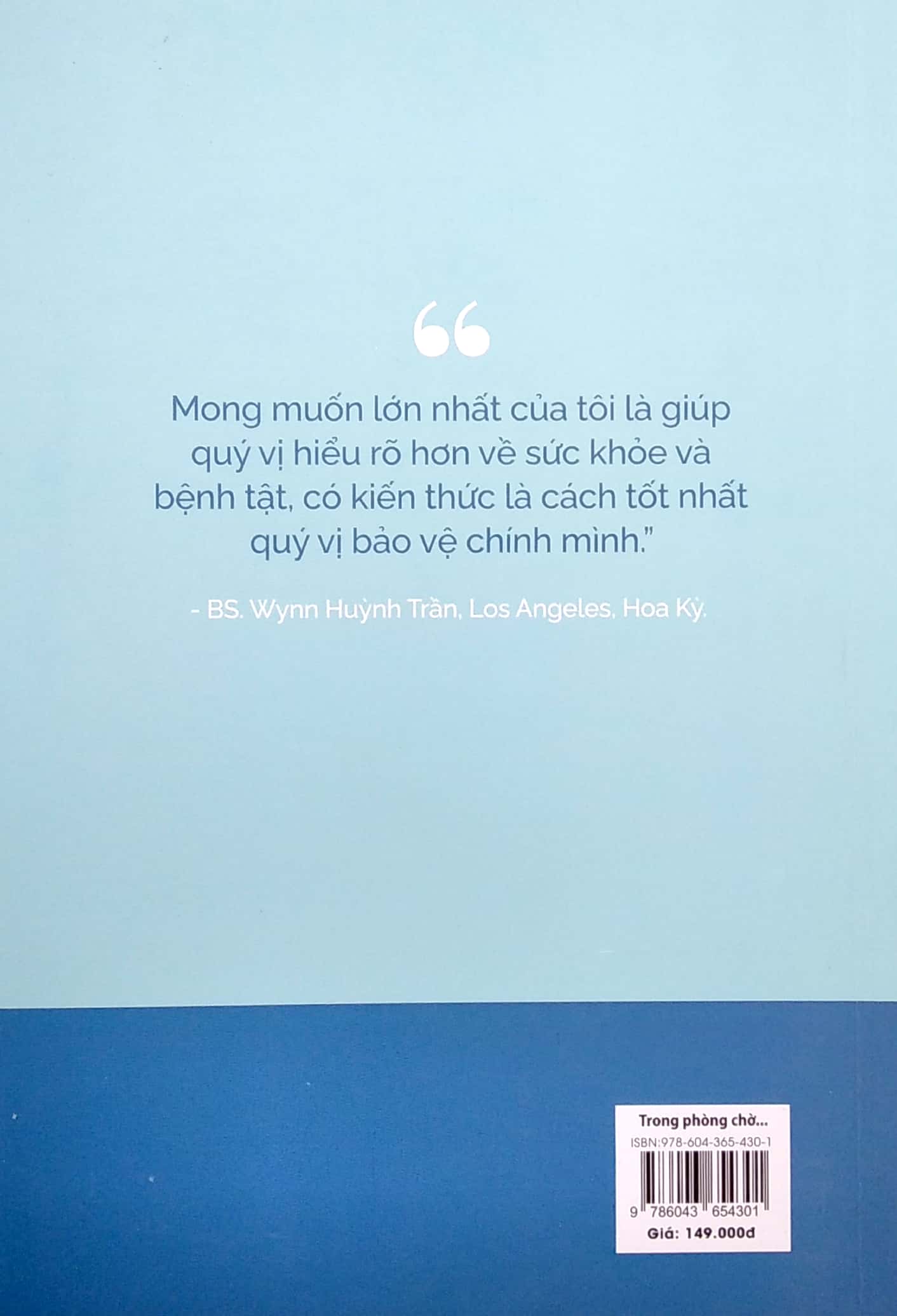 Bo
						
										
										Trong Phong Cho Voi Bac Si Wynn (Tai Ban) (Mau Bia Giao Ngau Nhien) - Ảnh 7