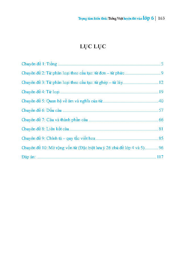 bộ trọng tâm kiến thức tiếng việt luyện thi vào lớp 6 - có đáp án - tập 1 - Ảnh 10