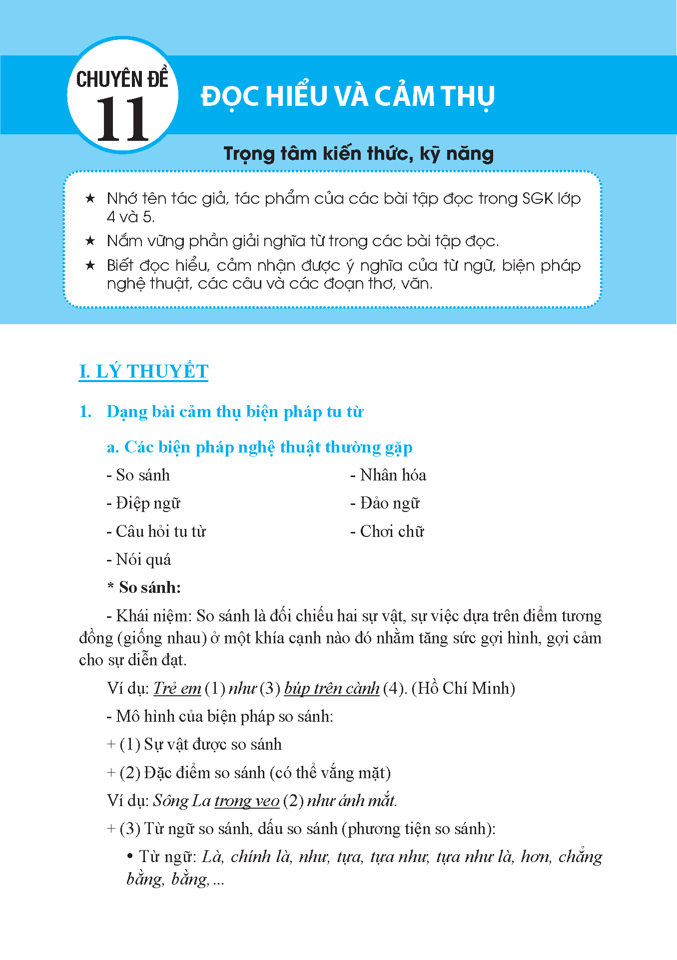 bộ trọng tâm kiến thức tiếng việt luyện thi vào lớp 6 - có đáp án - tập 2 - Ảnh 3