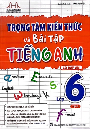 bộ trọng tâm kiến thức và bài tập tiếng anh 6 - tập 2 (có đáp án) - Ảnh 2
