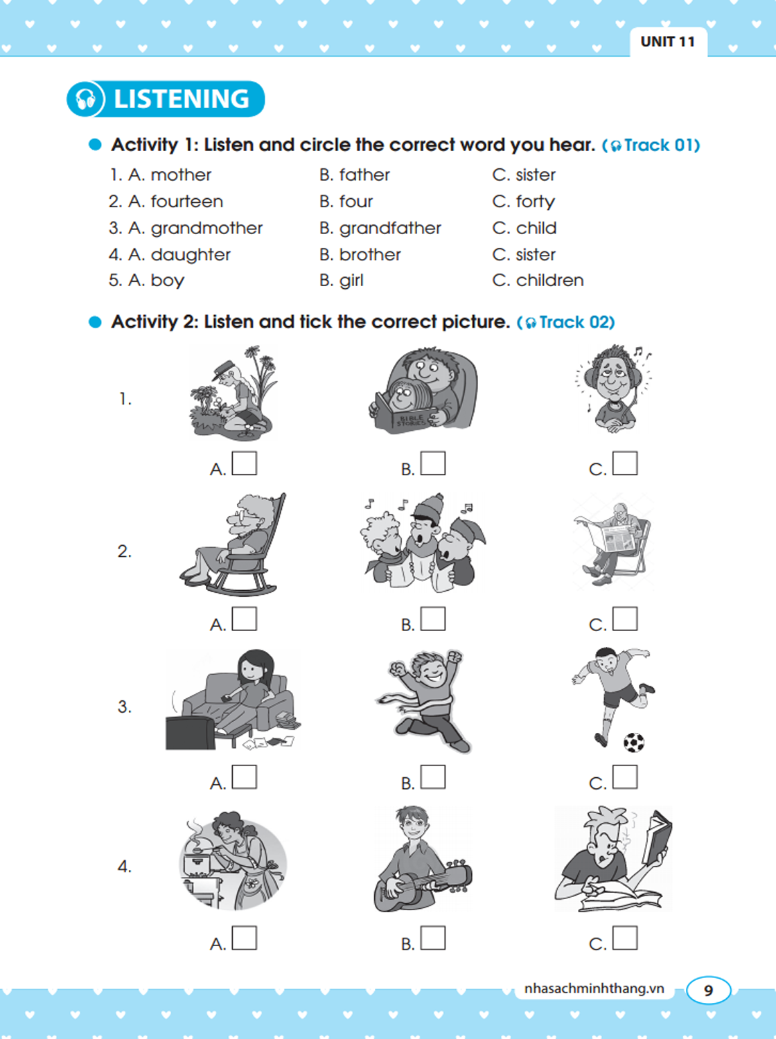 bộ trọng tâm ngữ pháp tiếng anh lớp 3 tập 2 (tái bản 2020) - Ảnh 6