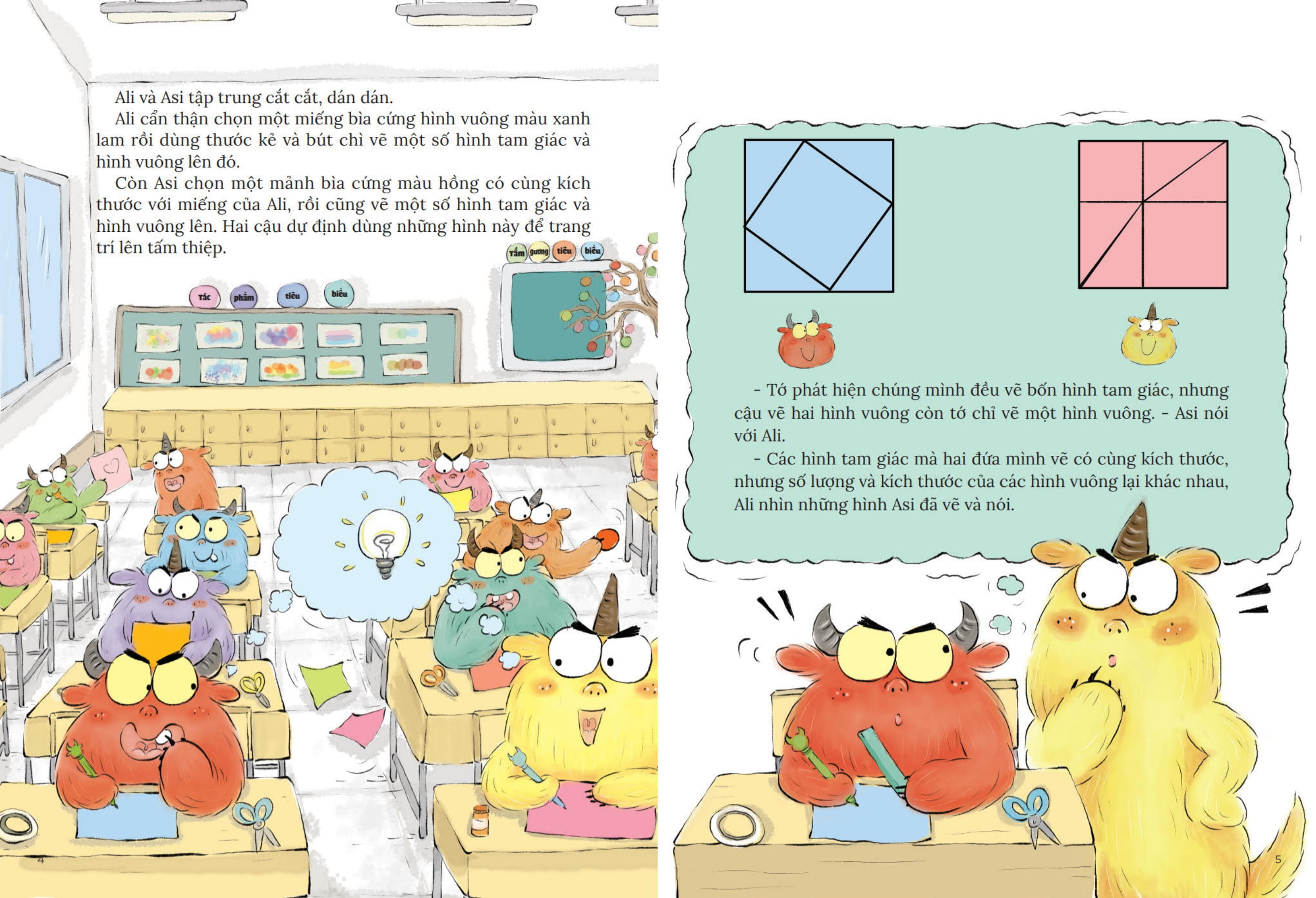 Bộ Trường Học Biết Tuốt - Tập 14 - Món Quà Ngày Của Mẹ - Định Lí Pythagore - Ảnh 3