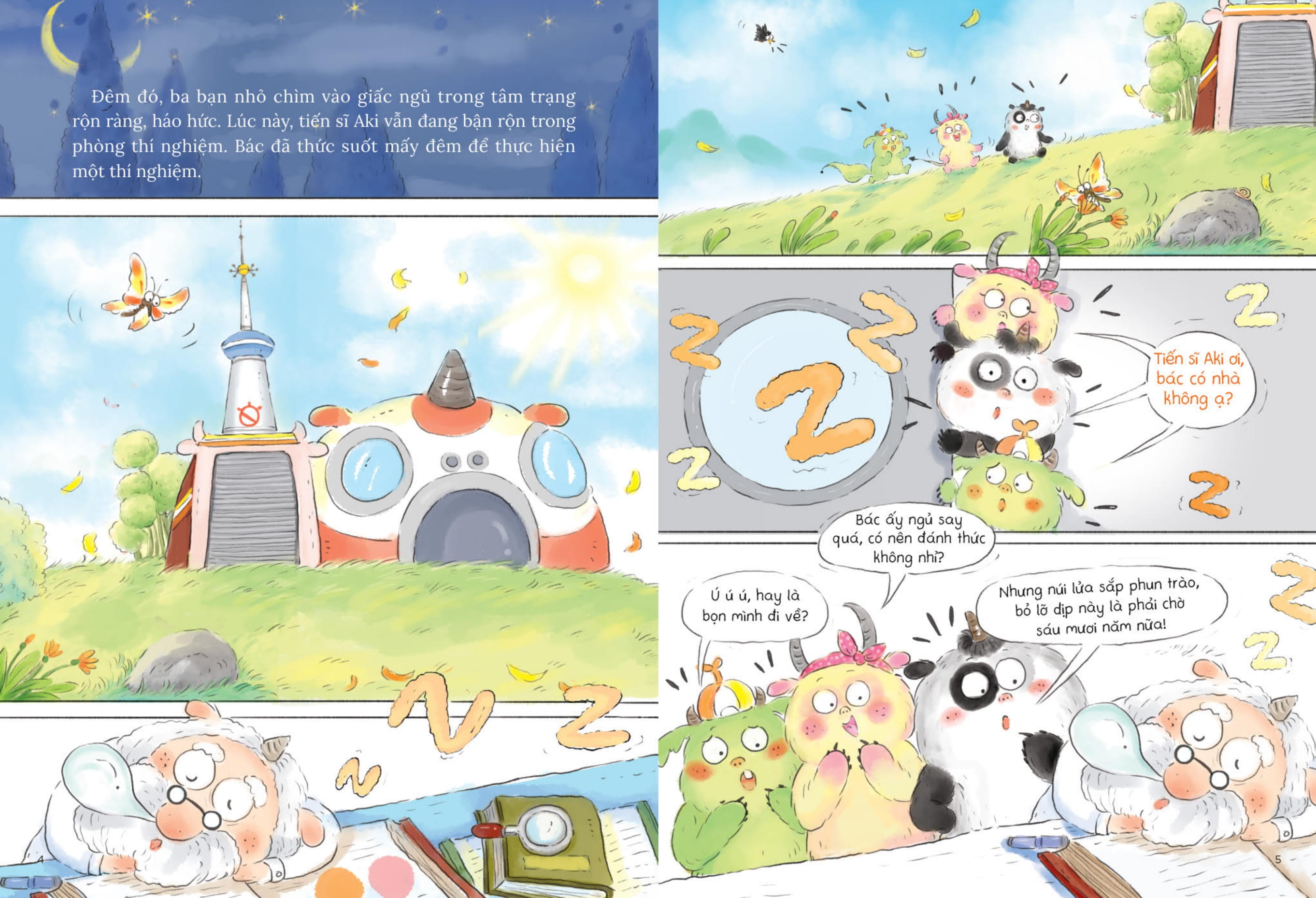 Bộ Trường Học Biết Tuốt - Tập 3 - Căn Cứ Bí Mật Của Tiến Sĩ Aki - Nguyên Tố - Ảnh 3