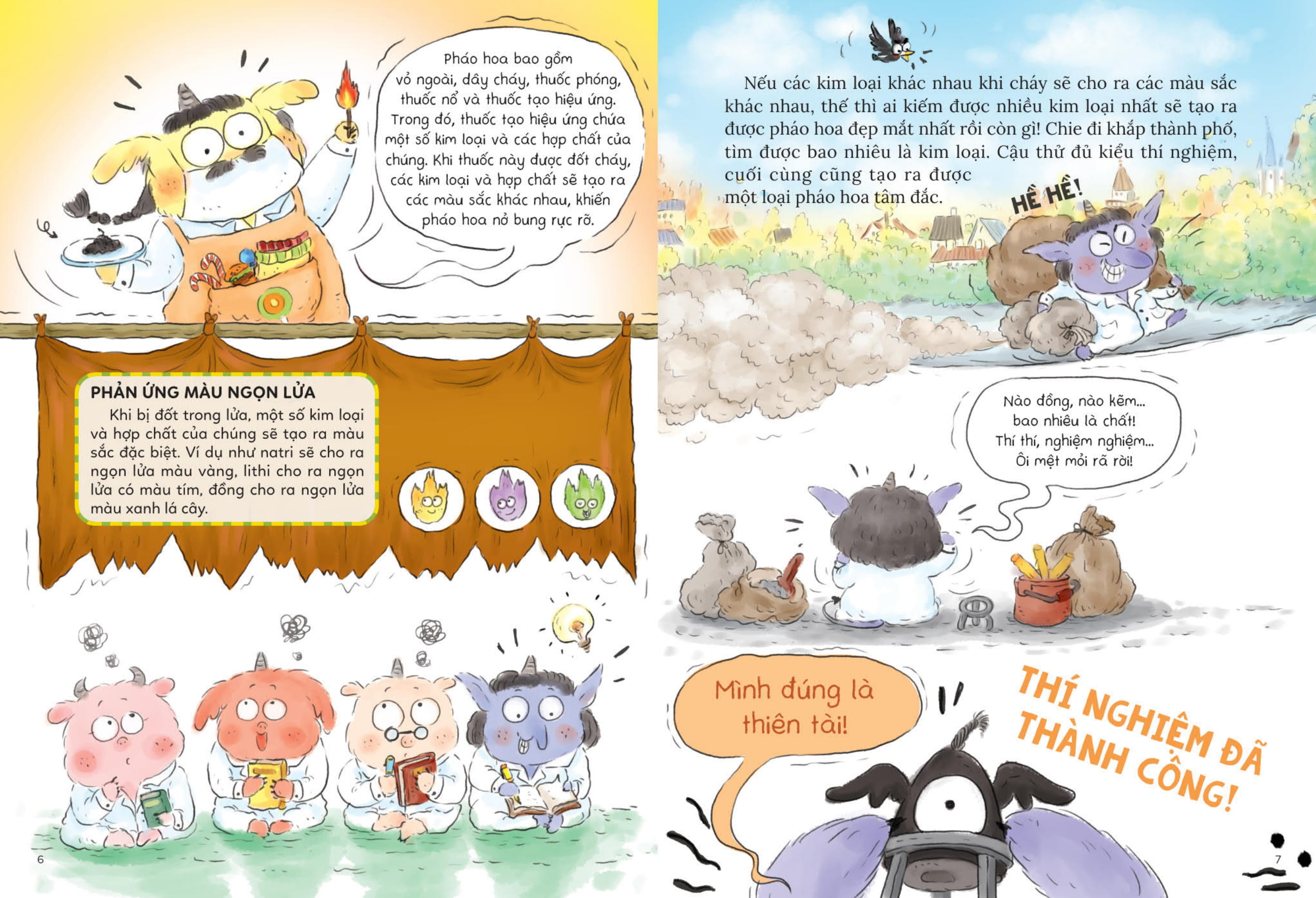 Bộ Trường Học Biết Tuốt - Tập 4 - Cuộc Thi Bắn Pháo Hoa - Oxy Hóa - Ảnh 4