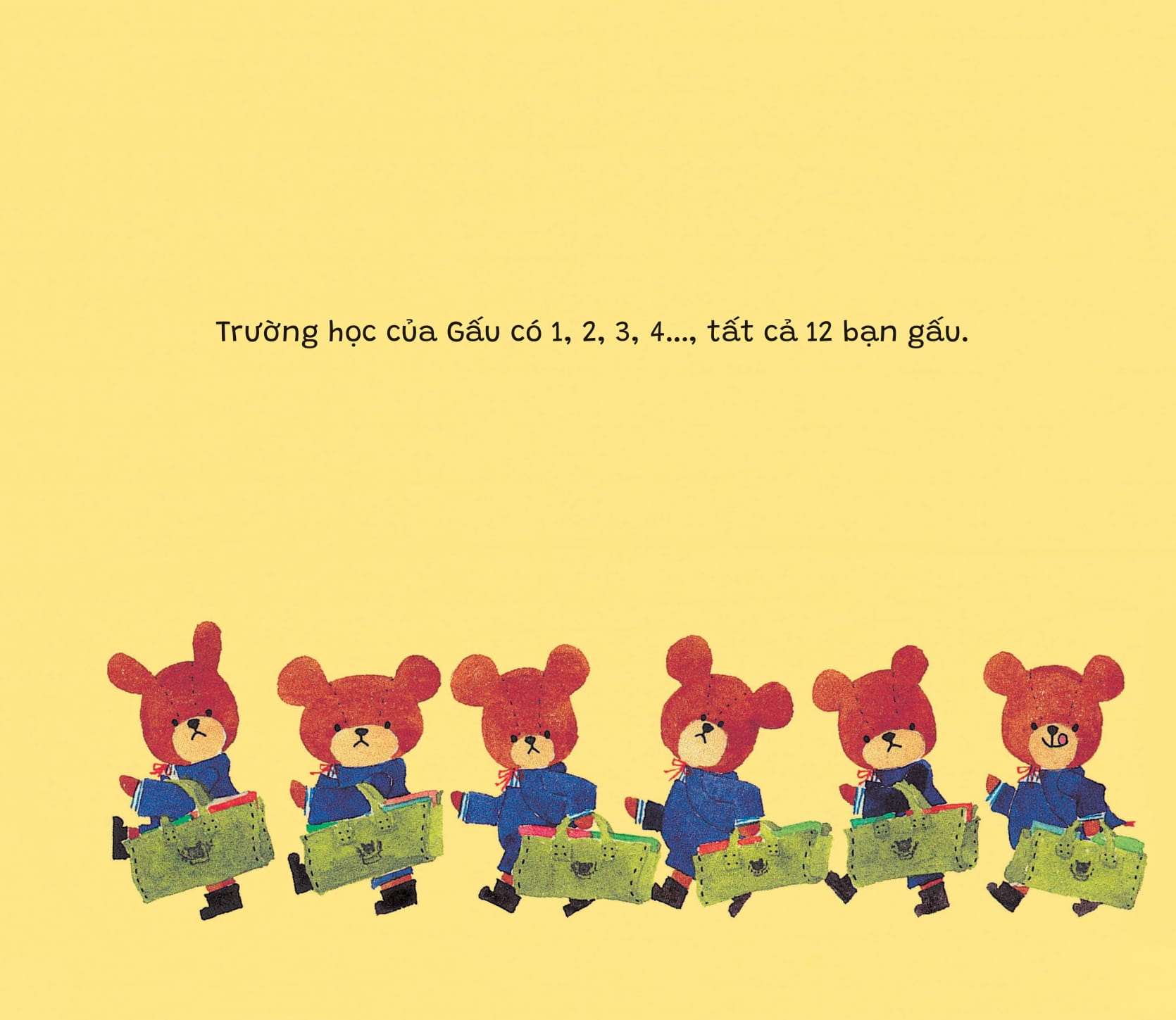 bộ trường học của gấu - Ảnh 2