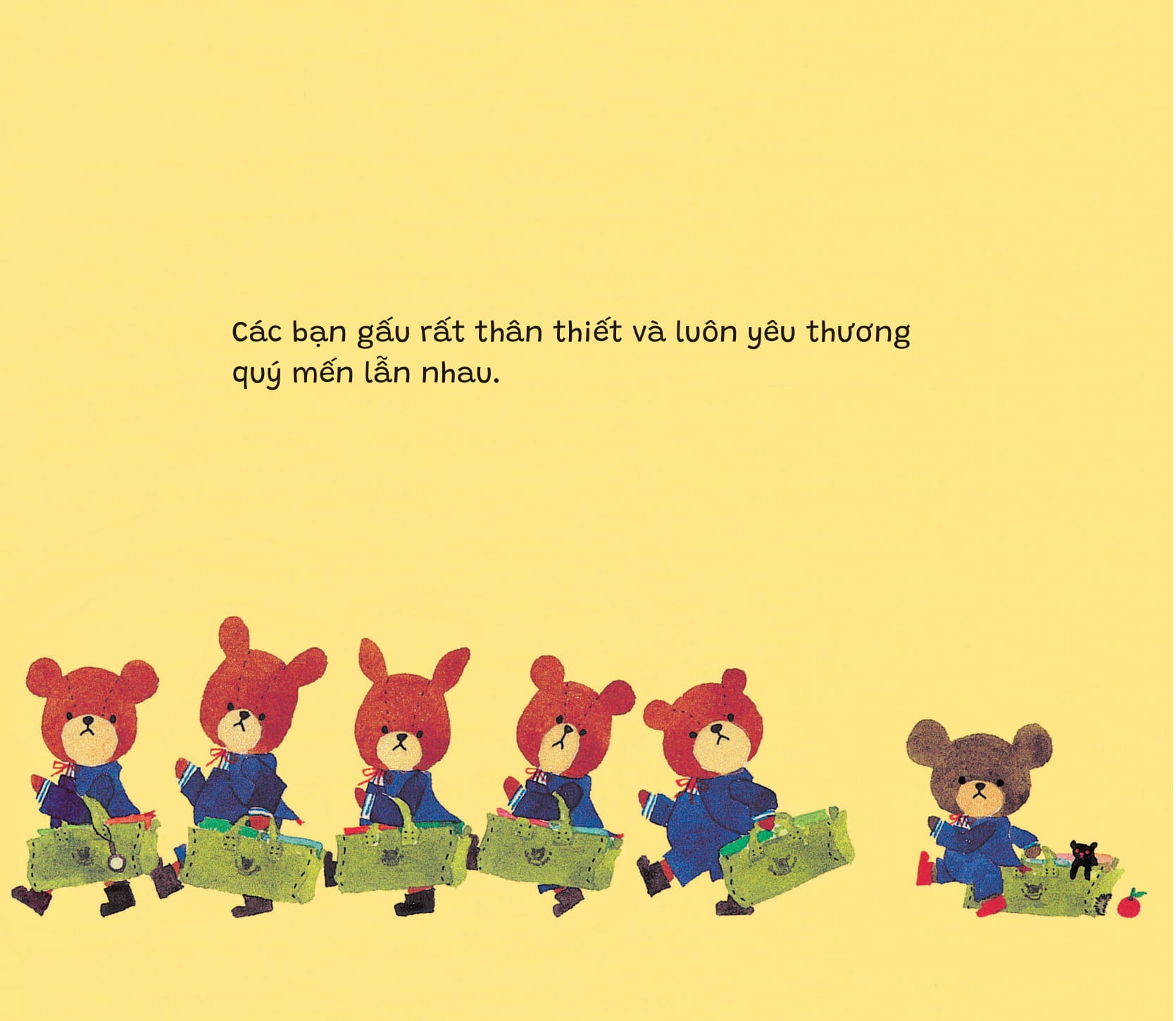 bộ trường học của gấu - Ảnh 3