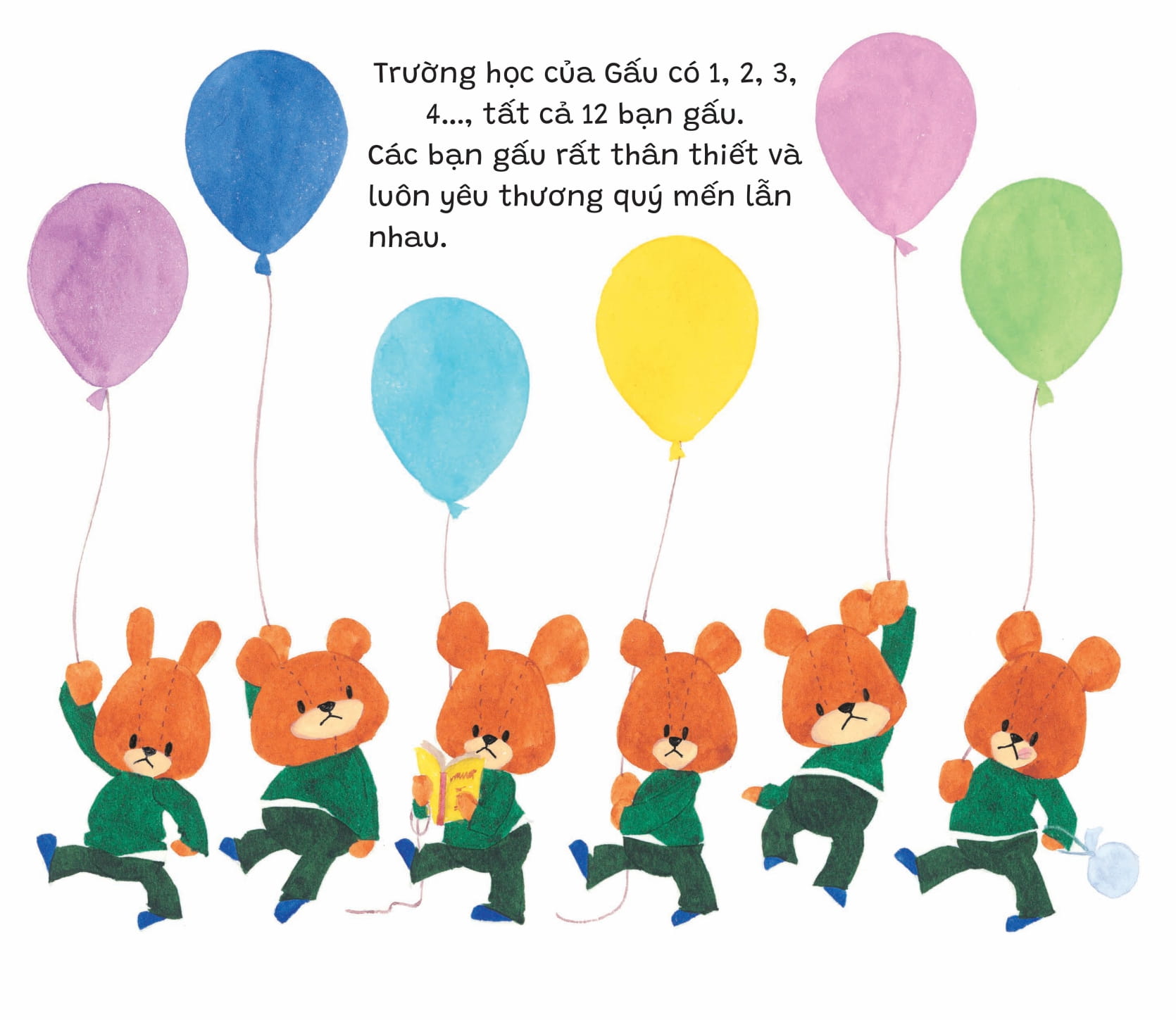 bộ trường học của gấu - bạn thân của jackie - Ảnh 2