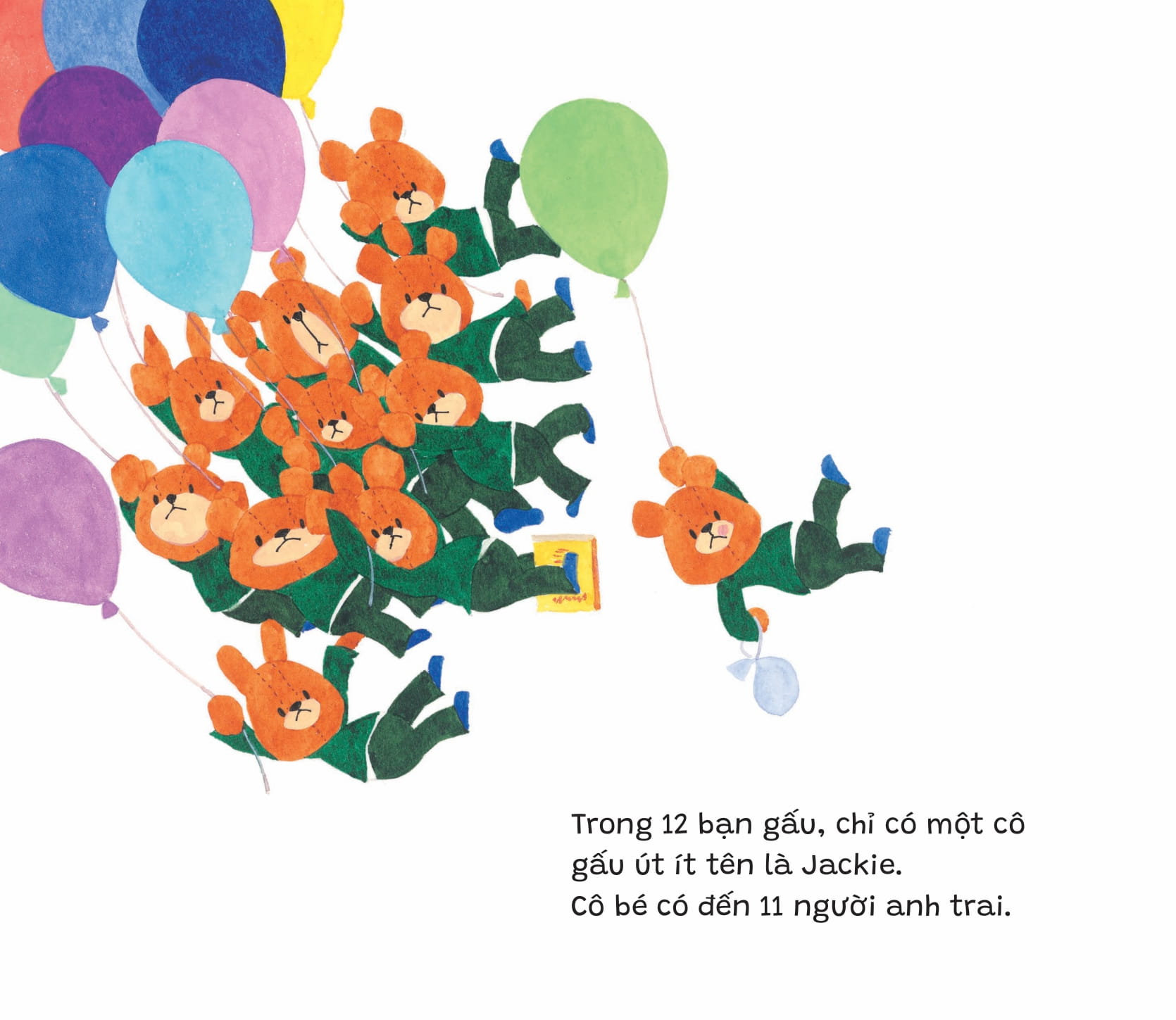 bộ trường học của gấu - bạn thân của jackie - Ảnh 4